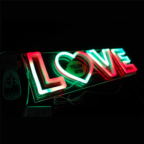 LOVE LED NEON - RGB